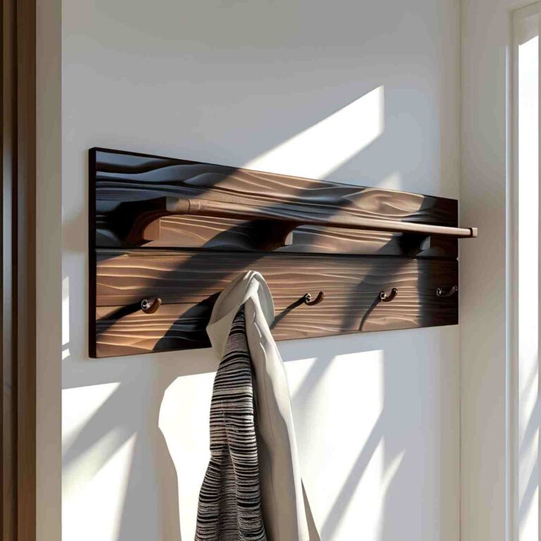Entryway Upgrade: Our Favorite DIY Coat Hanger
