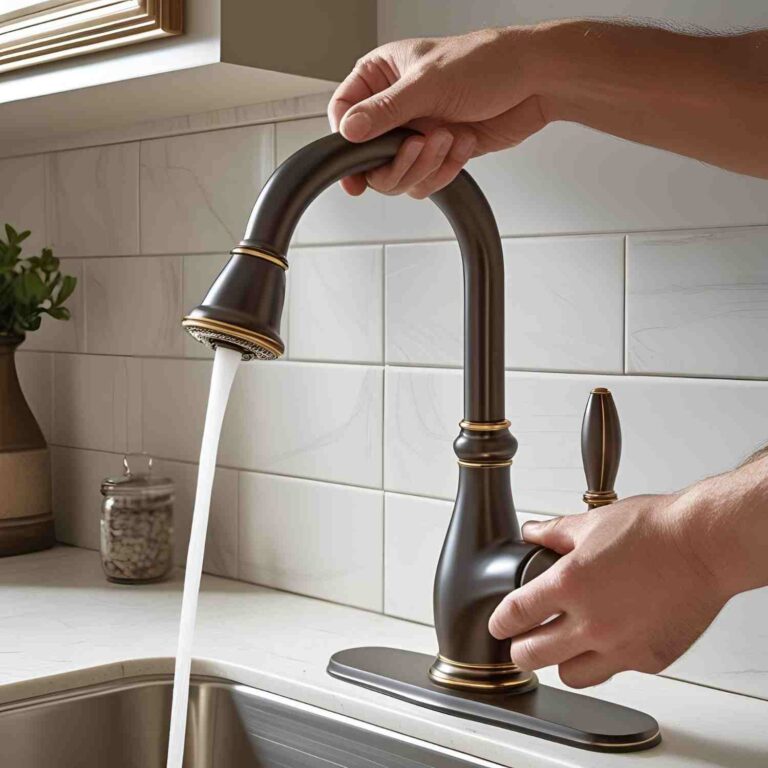 How We Replaced Our Bathroom Faucet Without a Plumber